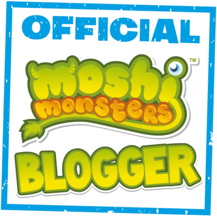 Official Moshi Monsters Blogger Badge